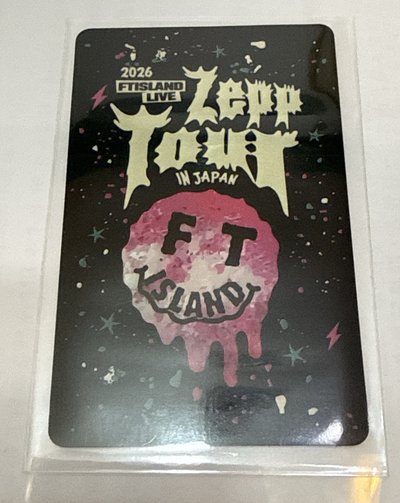 FTISLAND mad happy Zepp Tour IN JAPAN 崔敏煥 小卡