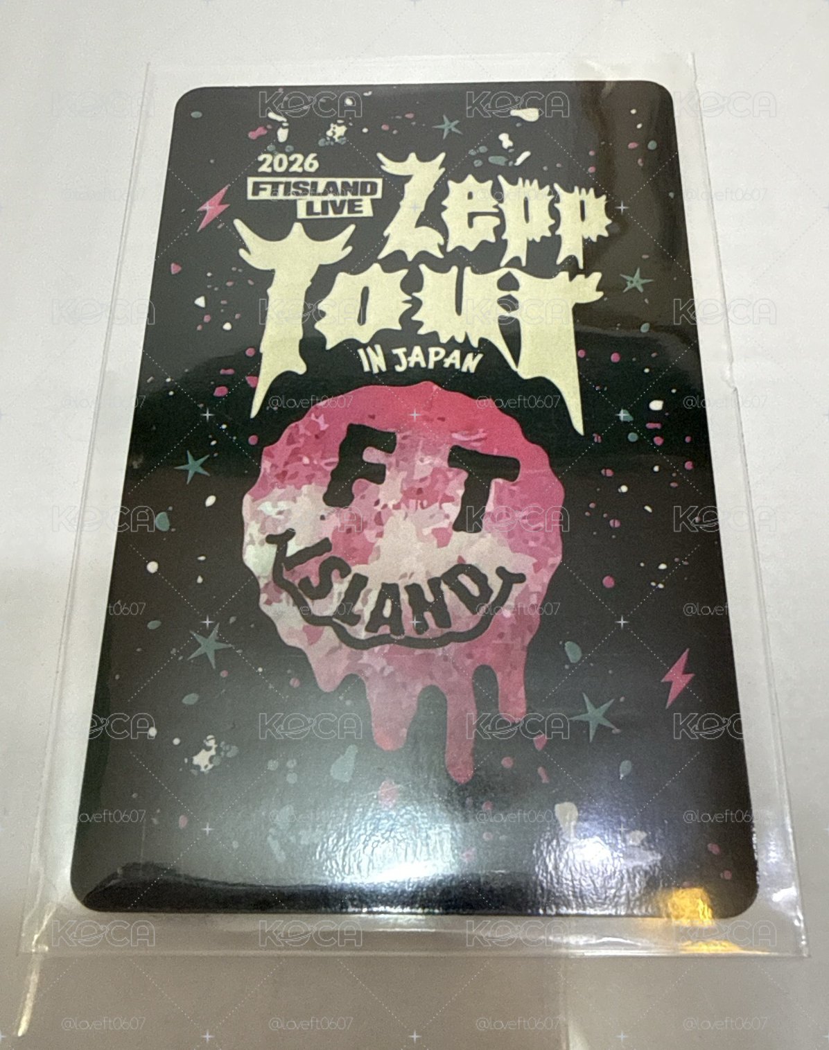 FTISLAND mad happy Zepp Tour IN JAPAN 崔敏煥 小卡