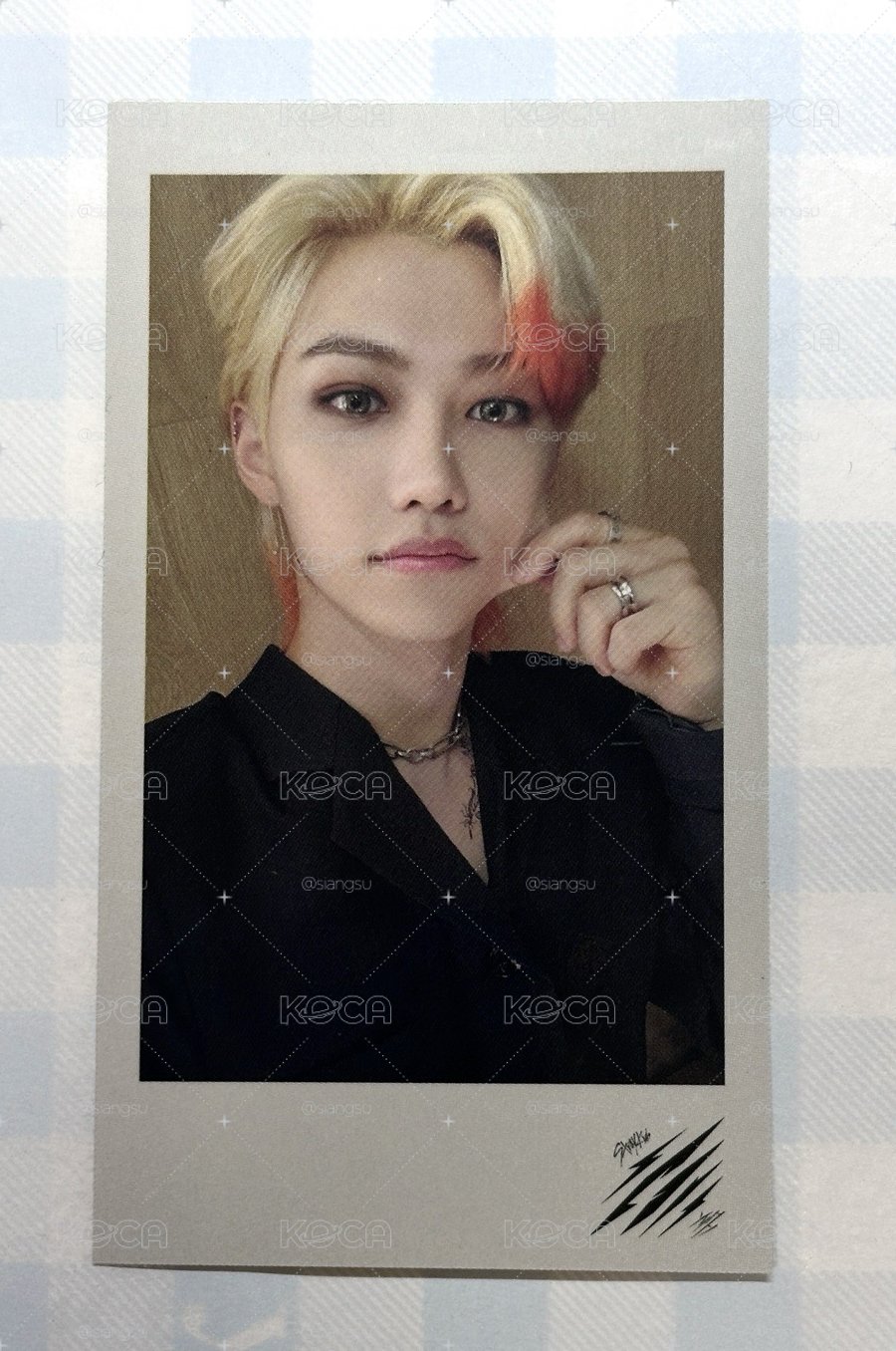 SKZ Felix 小菲 Scars 專輯卡 FC盤