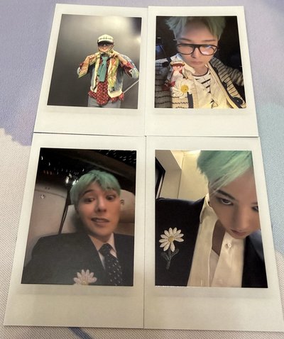 G-DRAGON 權志龍 übermensch 世巡 滿額拍立得 2025 拍立得小卡