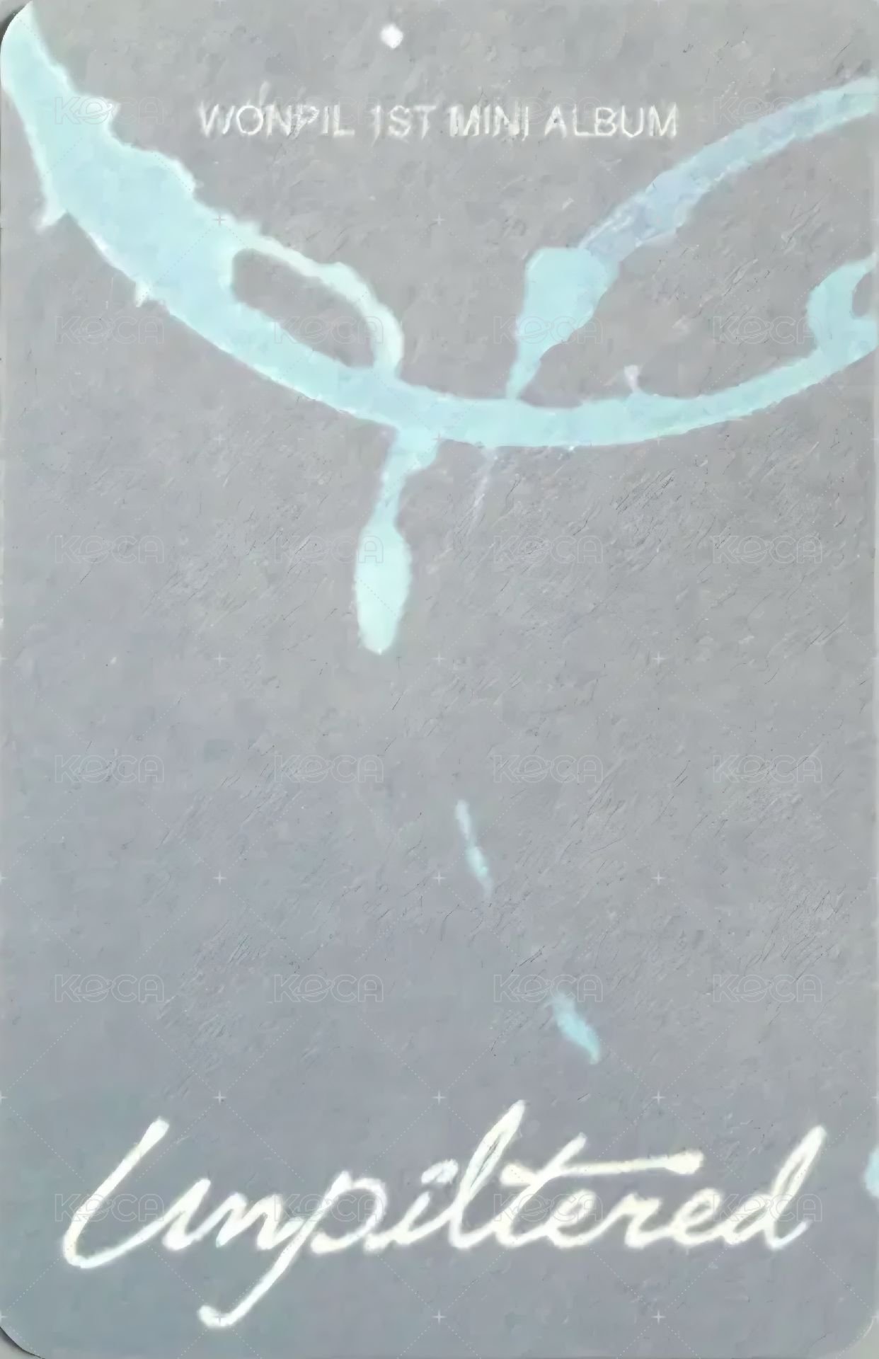 迷一 一般專 專輯卡 藍版 背面