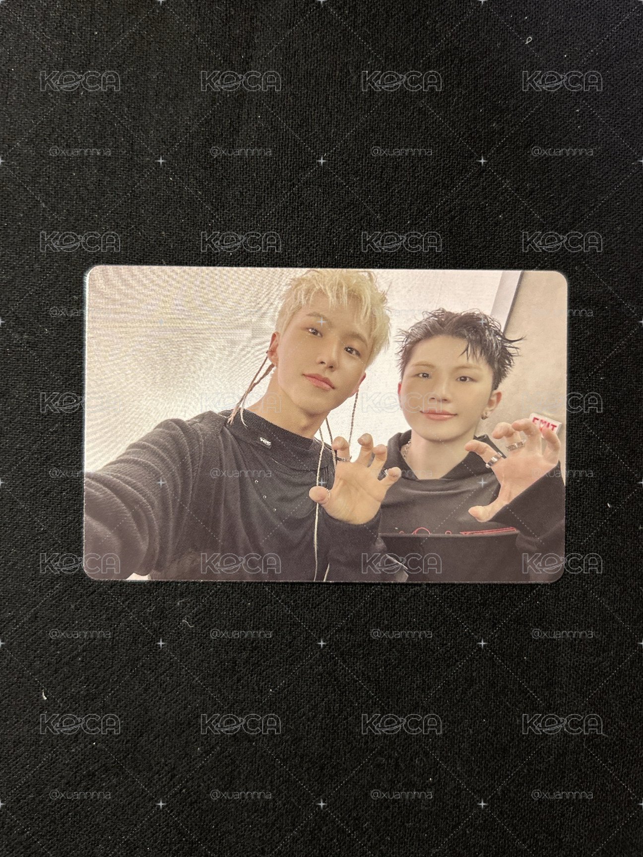 HxW ‘𝗕𝗘𝗔𝗠’ 專輯卡 X ver.雙人卡
