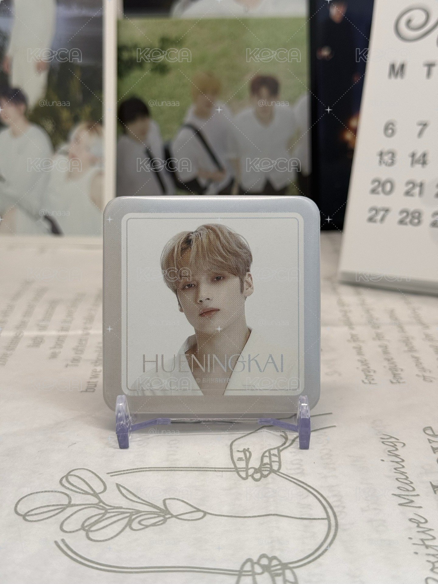 TXT 休寧凱 Museum 24日咖 徽章
