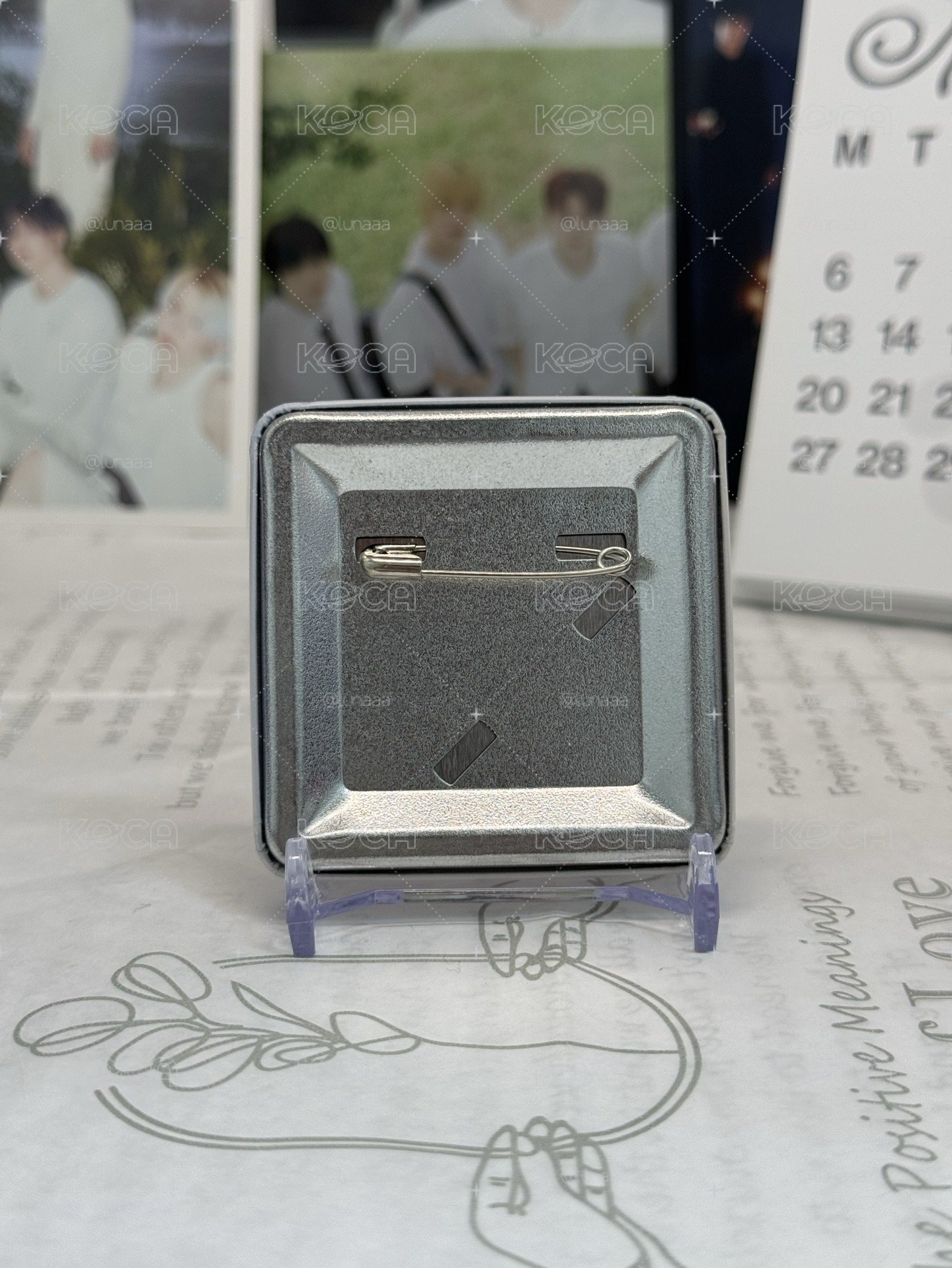 TXT 休寧凱 Museum 24日咖 徽章