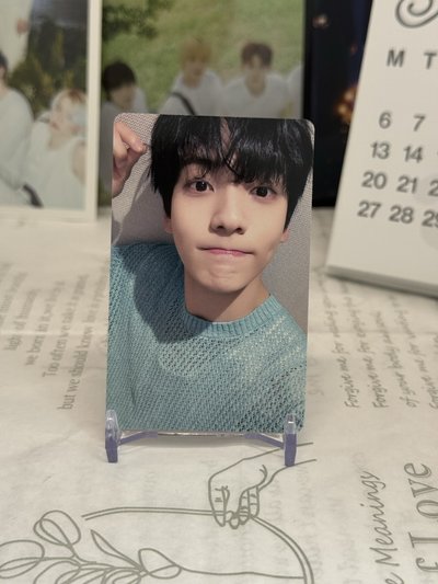 TXT 崔秀彬 正四 kms1.0 簽售卡 中背卡 小兔保佑你萬事勝意