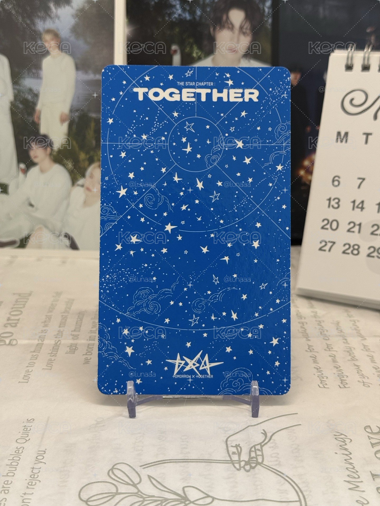 TXT 正四 專輯卡 塔羅牌 Ethereal Harmonist
