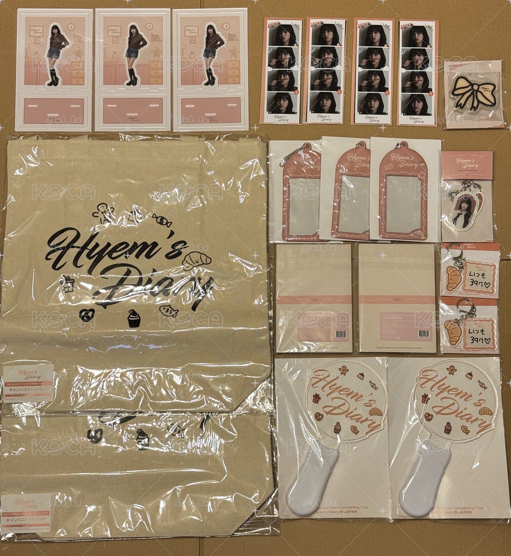 姜惠元 Hyem’s Diary 個人飯咪 首爾場MD 東京場MD