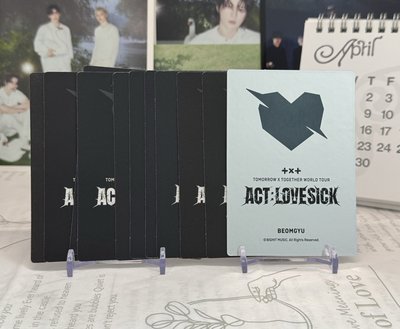 TXT 崔杋圭 22巡迴 隨機卡