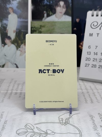 TXT 崔杋圭 ACT:BOY 隨機卡