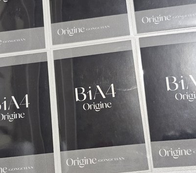 信宇 origine 拍立得小卡6張不拆（請看說明）