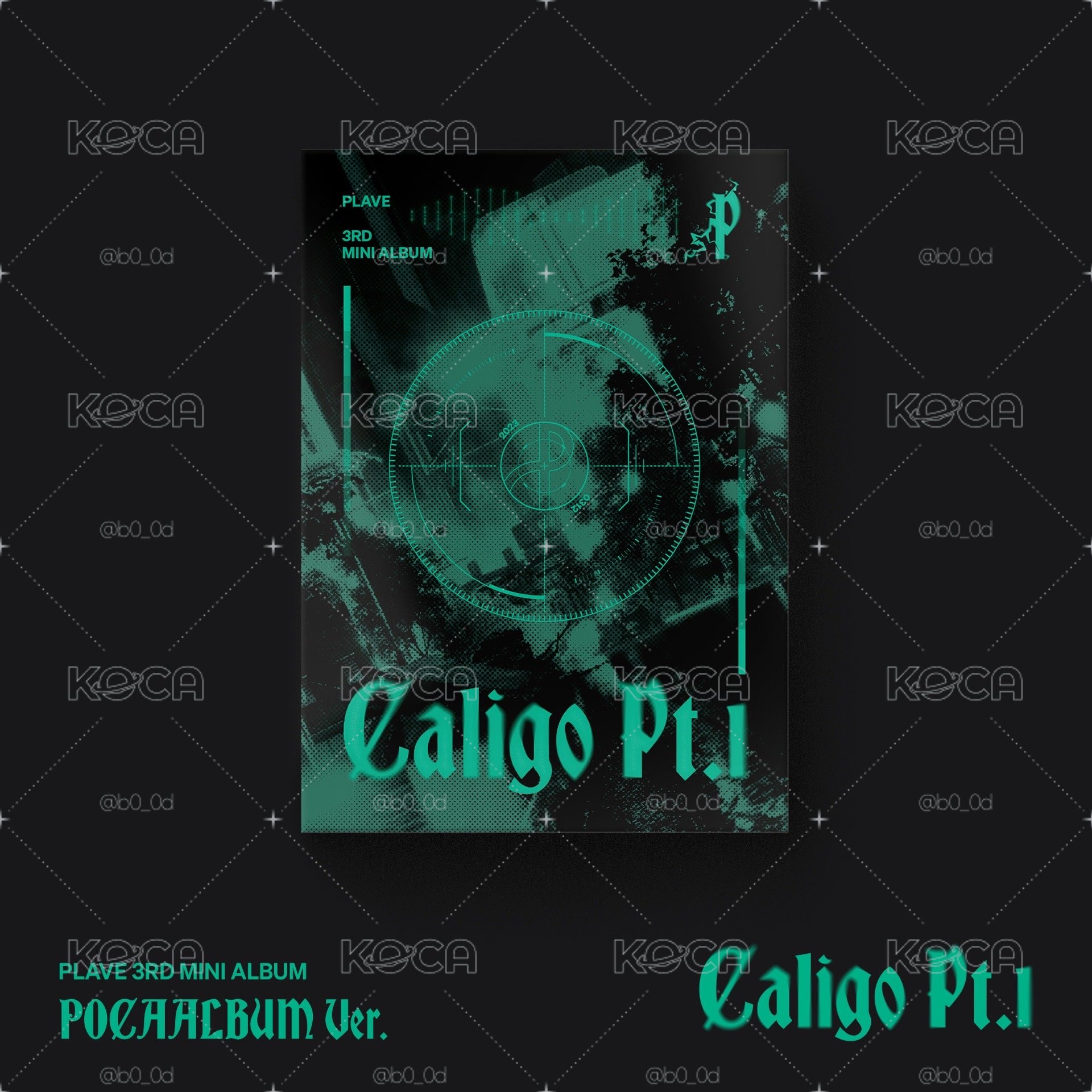 PLAVE 迷你三輯《Caligo Pt.1》全新未拆封專輯 POCA版 電子專 無特典