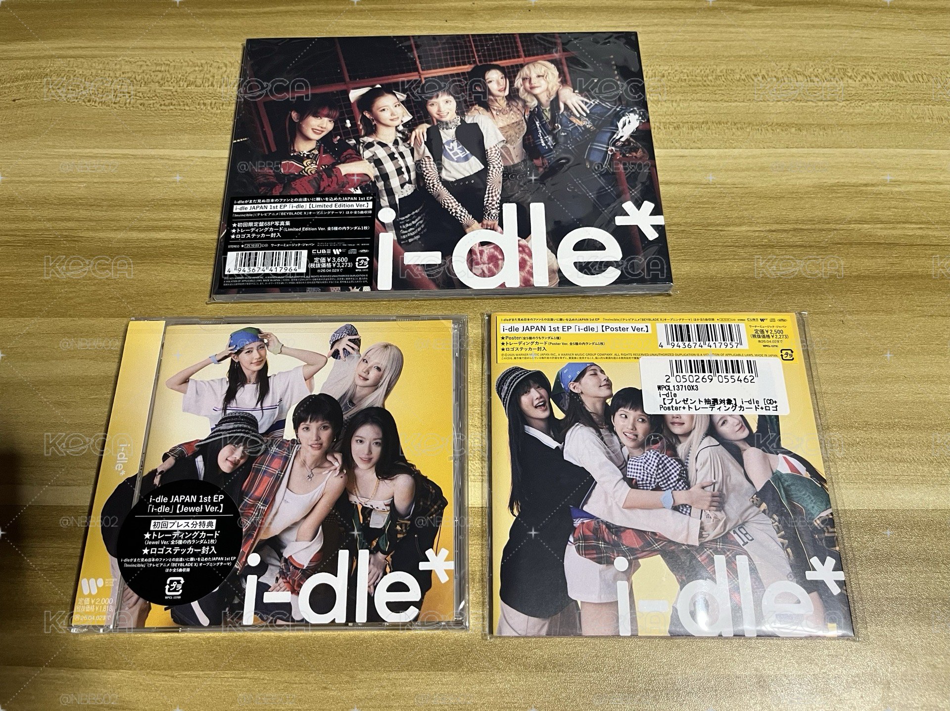 （🏰現貨）I-dle 日專 寫真版 海報版 JC版