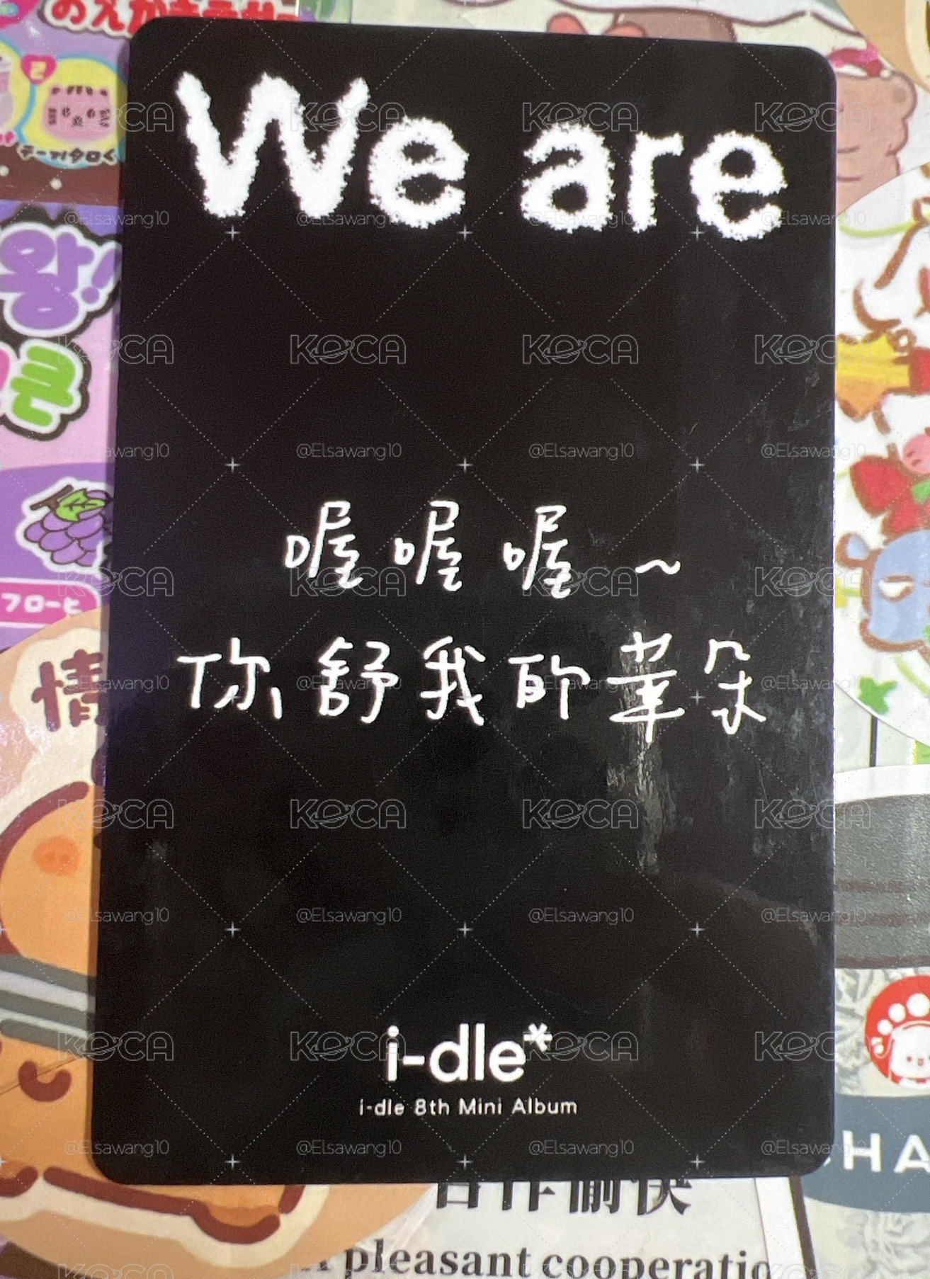 we are特典 中背刷