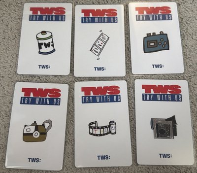 TWS迷三一直娛簽售（手繪卡背）