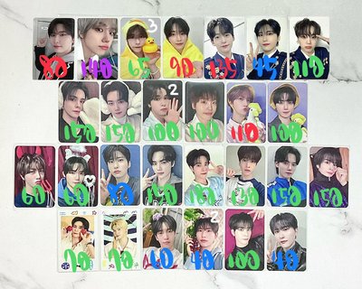 cravity 小卡單出出清-2 套卡拆出