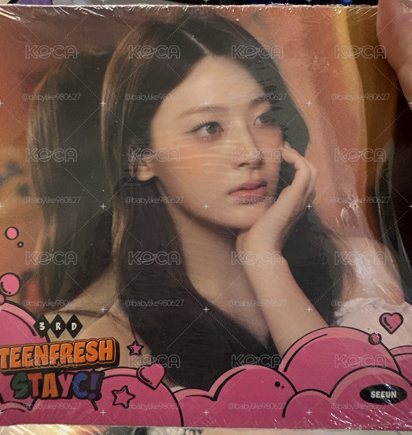 STAYC 蒔恩 專輯 bubble