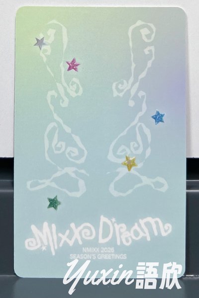 現貨✅ NMIXX 2026 MIXX DREAM 年曆 FANS SHOP 特典 小卡
