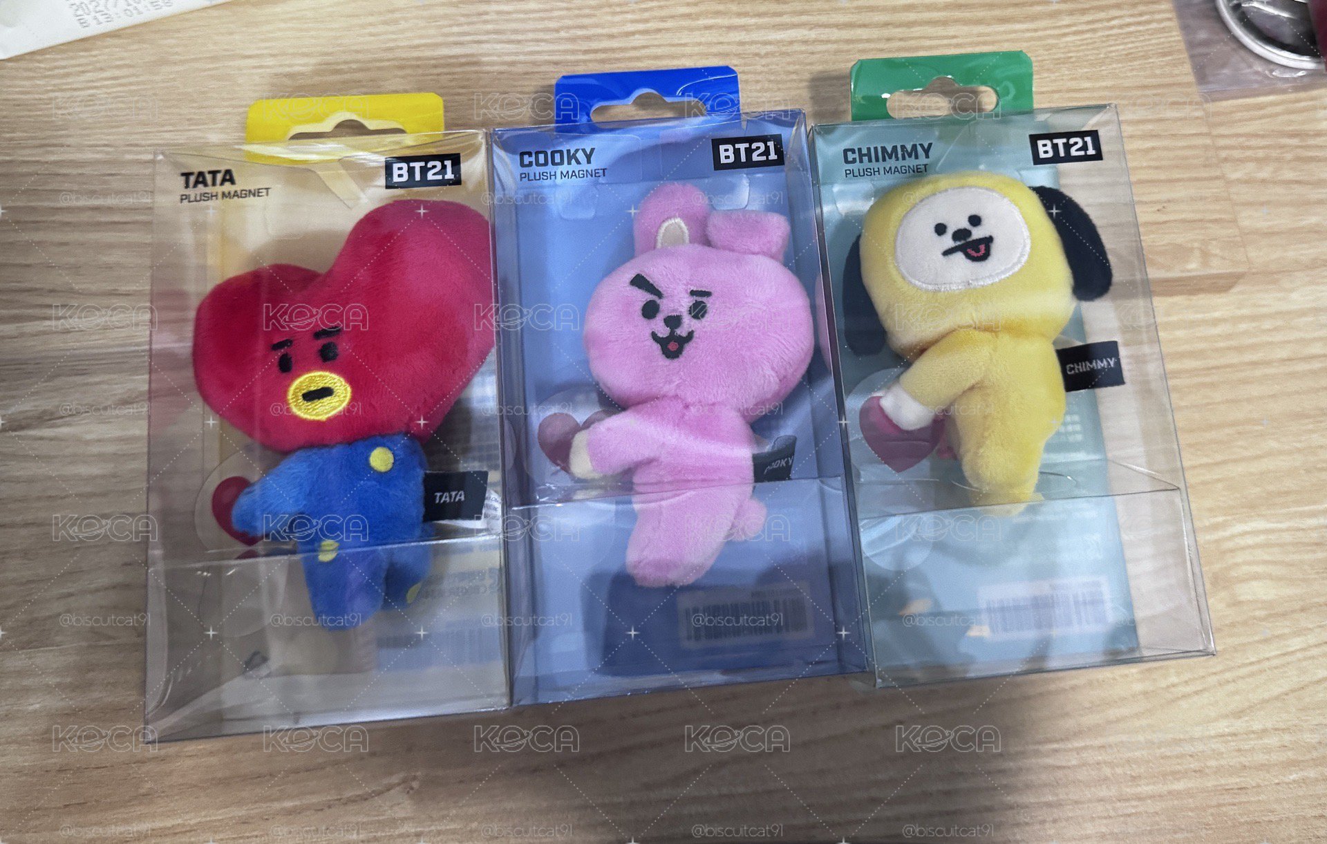 BT21 磁鐵娃