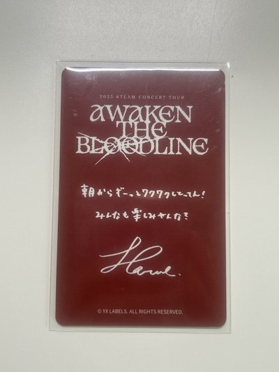 &team HARUA ATB兵庫場粽卡