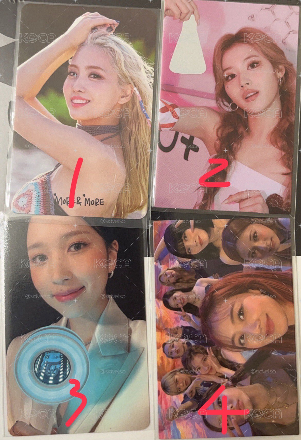 TWICE 專卡/特典