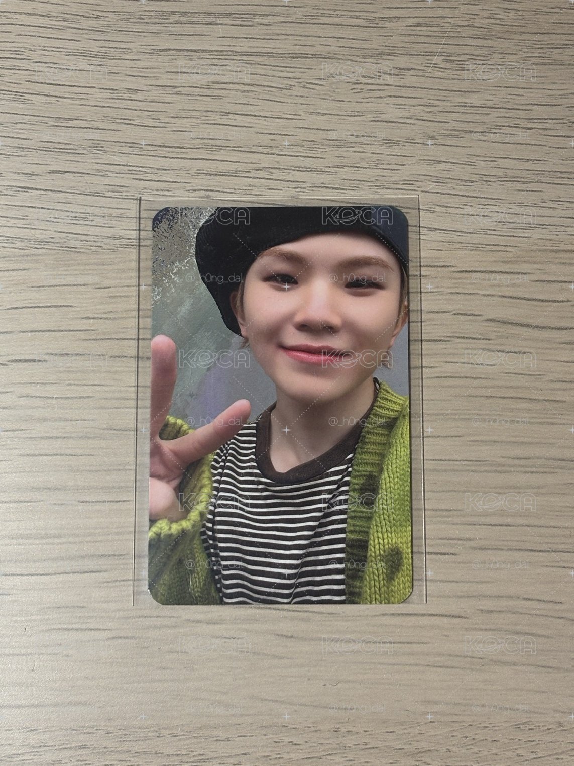 WOOZI MINI9 yzy A 簽售卡 