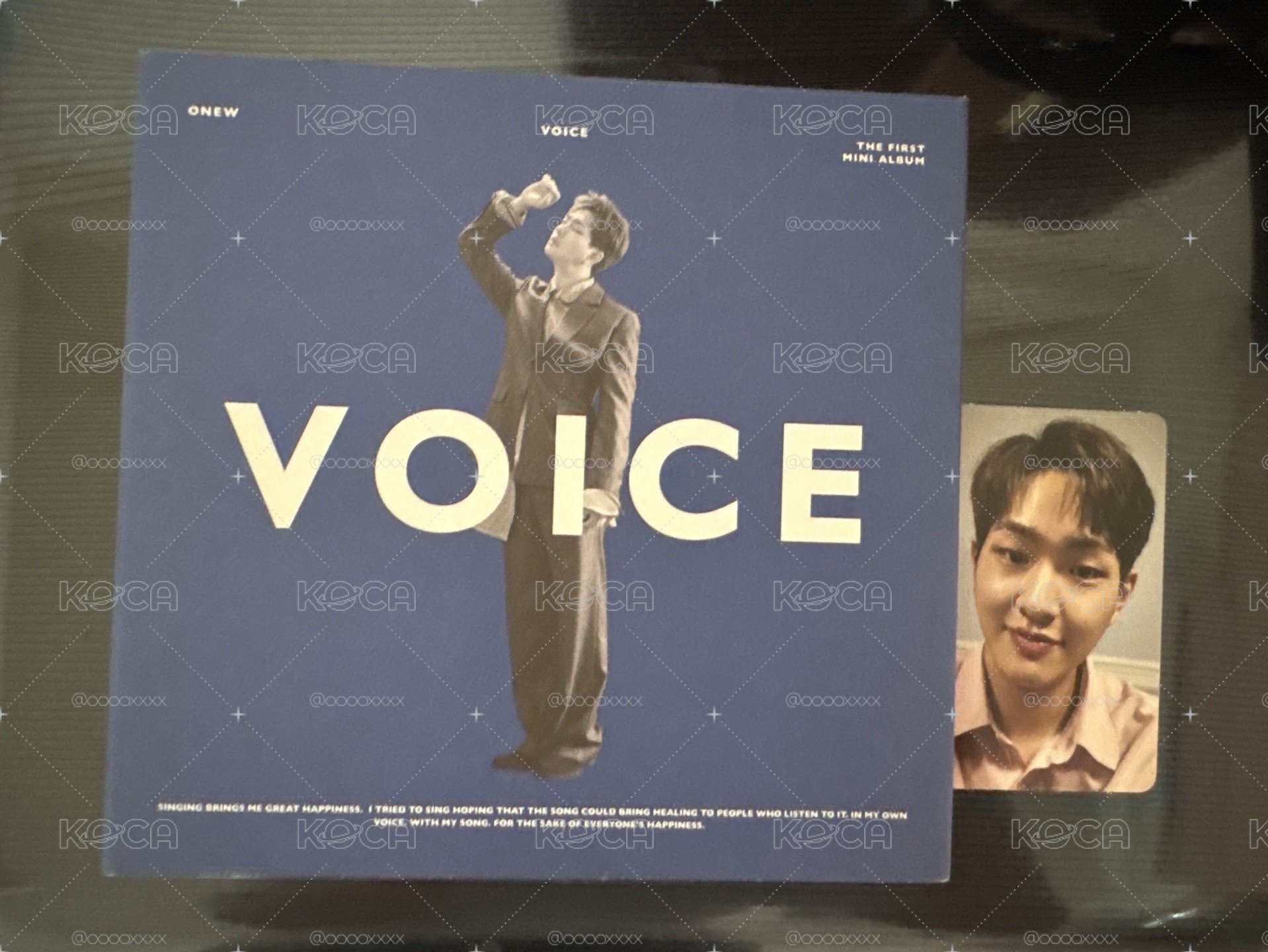 Onew mini 1 Vioce專輯