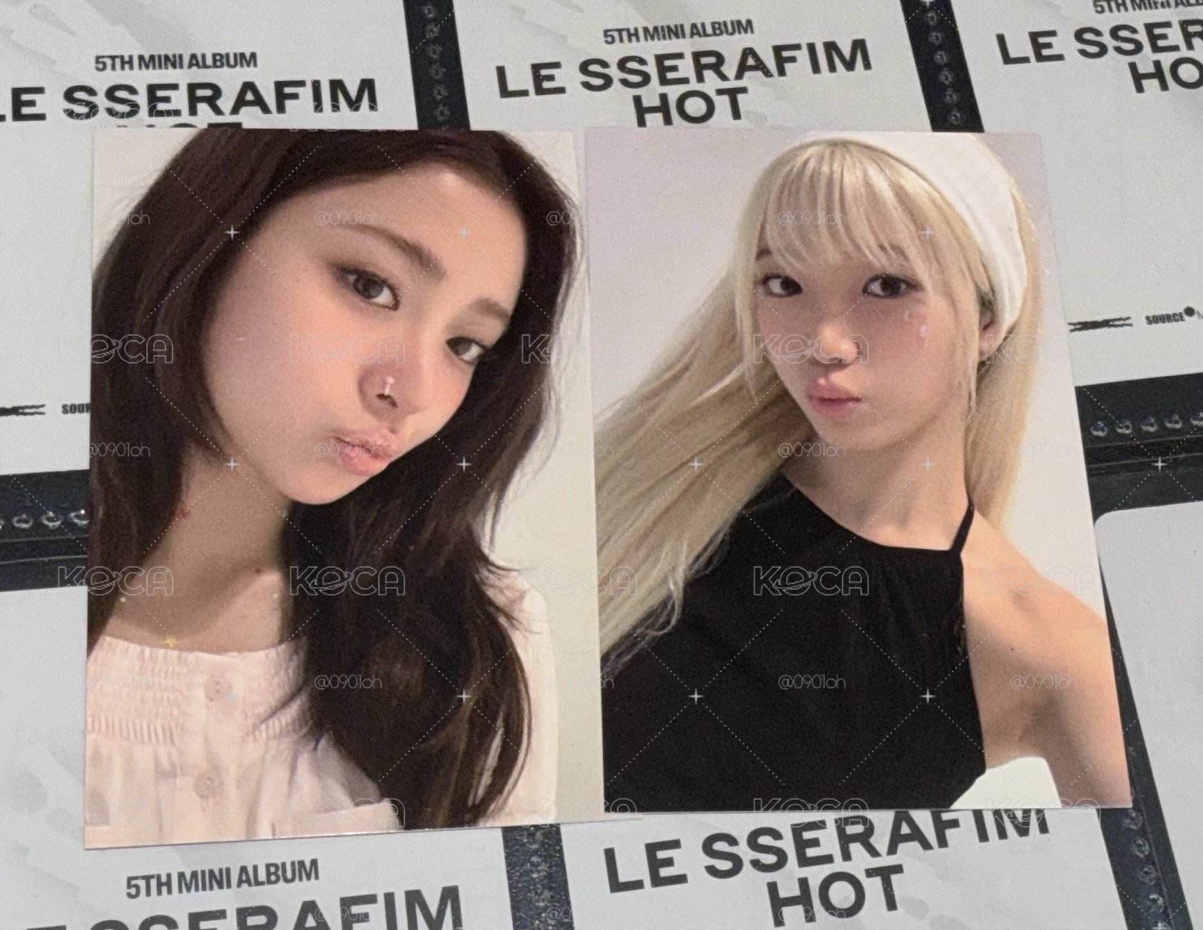 LE SSERAFIM Crazy打歌卡
