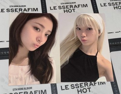 LE SSERAFIM Crazy打歌卡