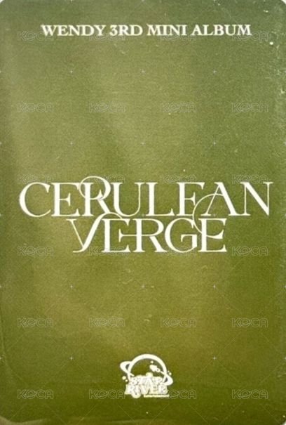 Cerulean Verge sr 簽售卡  背面