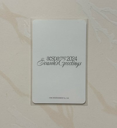 24年曆 吐舌冬 單卡