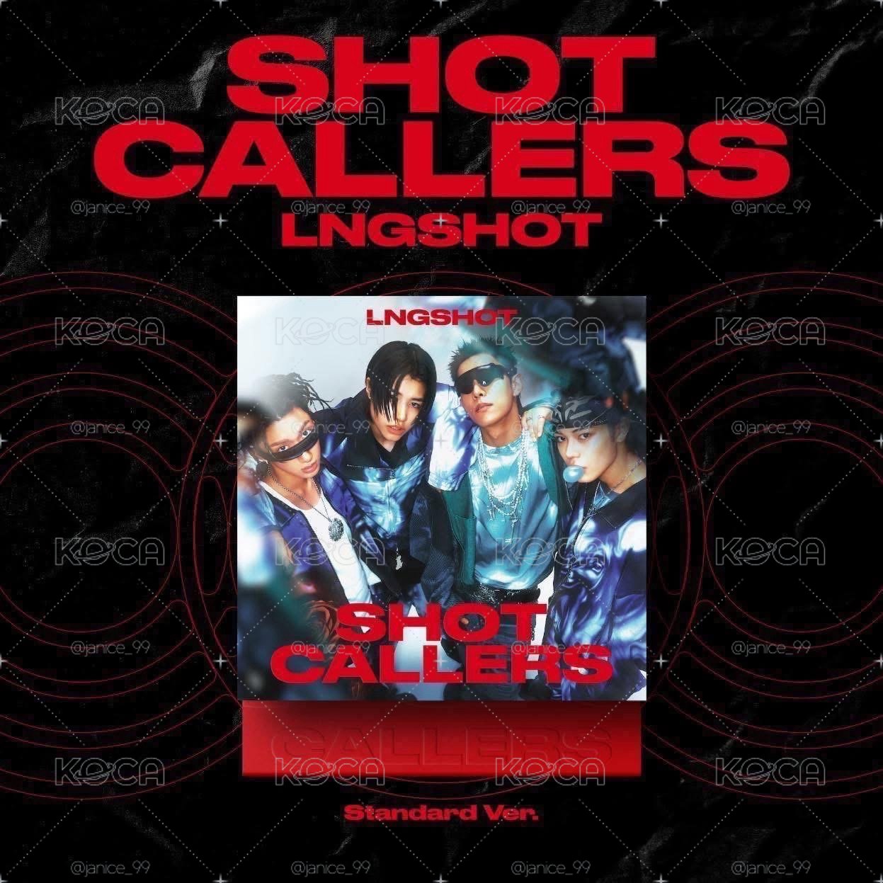 LNGSHOT SHOT CALLERS 全新未拆專