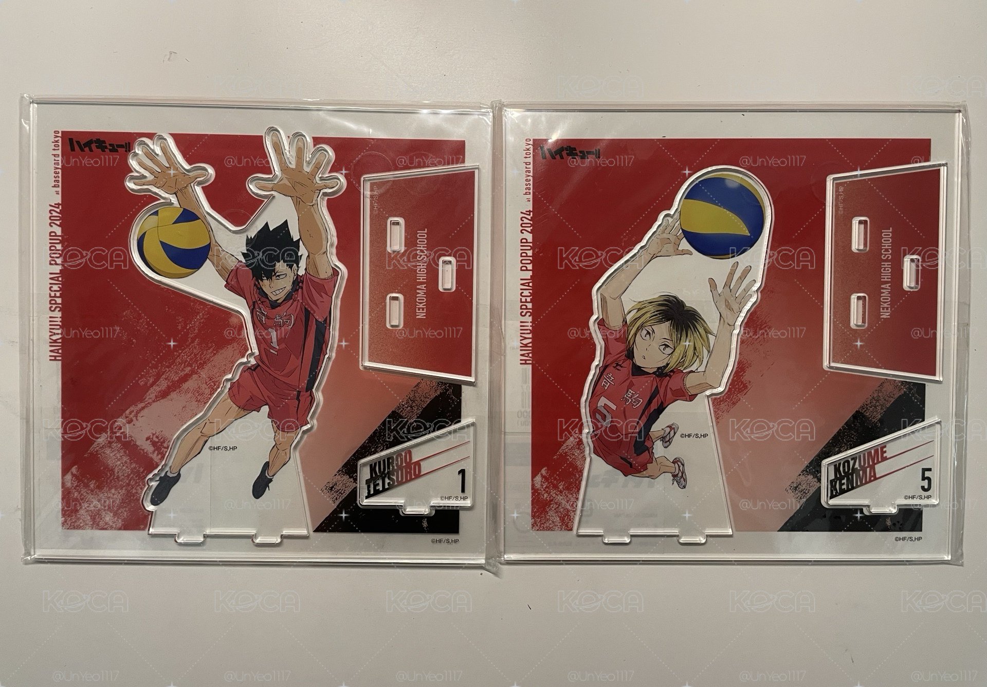 （日本限定）大交流展 黑尾/研磨/日向 立牌