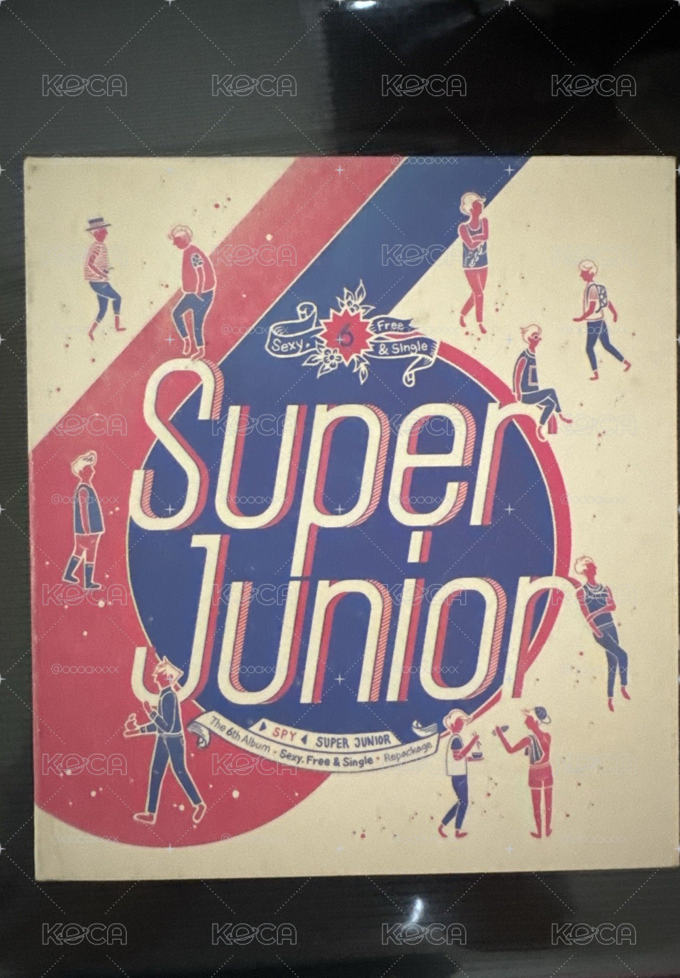 Super Junior 正規6後續 C版 Sexy,Free&Single 
