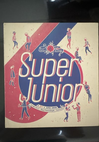 Super Junior 正規6後續 C版 Sexy,Free&Single 