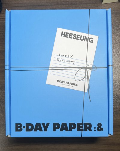 羲承24年 生日禮無小卡