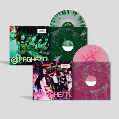 spaghetti target 綠版彩膠 