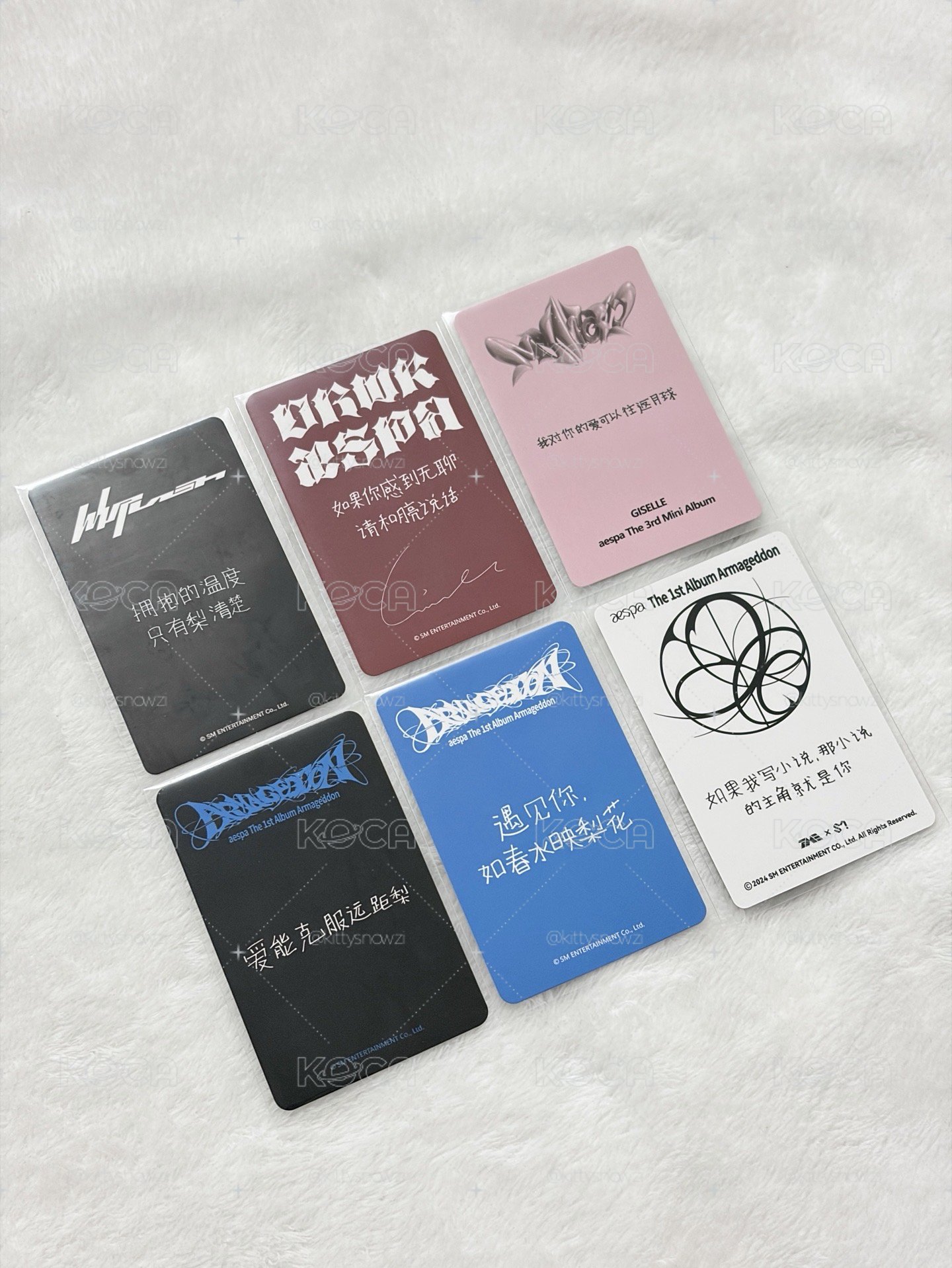 吉賽爾中文卡背卡