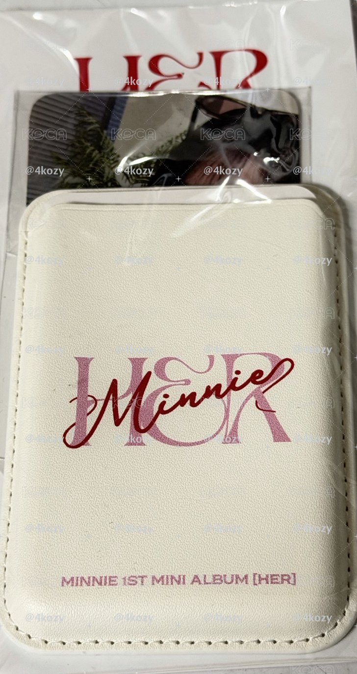 MINNIE HER快閃店磁吸卡夾