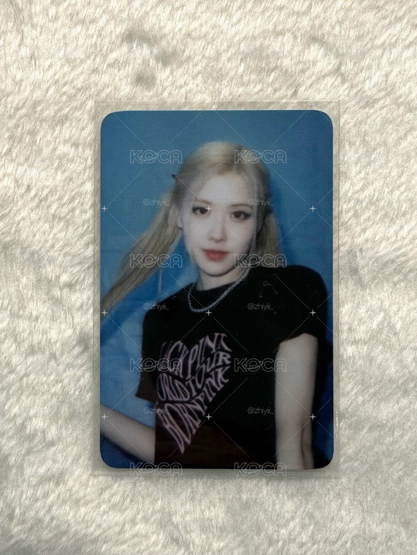 Rosé 二巡周邊卡 卡冊卡