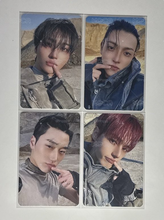 ATEEZ GoldenHourPart.4 簽售卡 MS2.0星中傘榮
