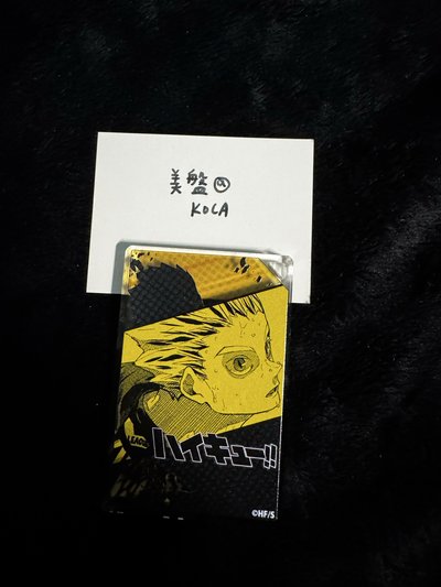 排球少年 隨機壓克力磚 骨牌 吊飾 木兔光太郎