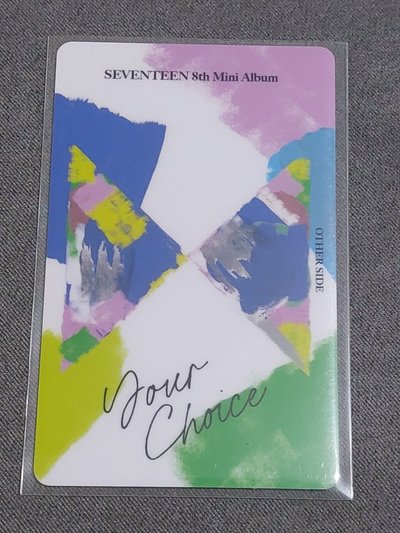 勝寛🍊 SEUNGKWAN 迷八 MINI8 YOUR CHOICE 特典卡