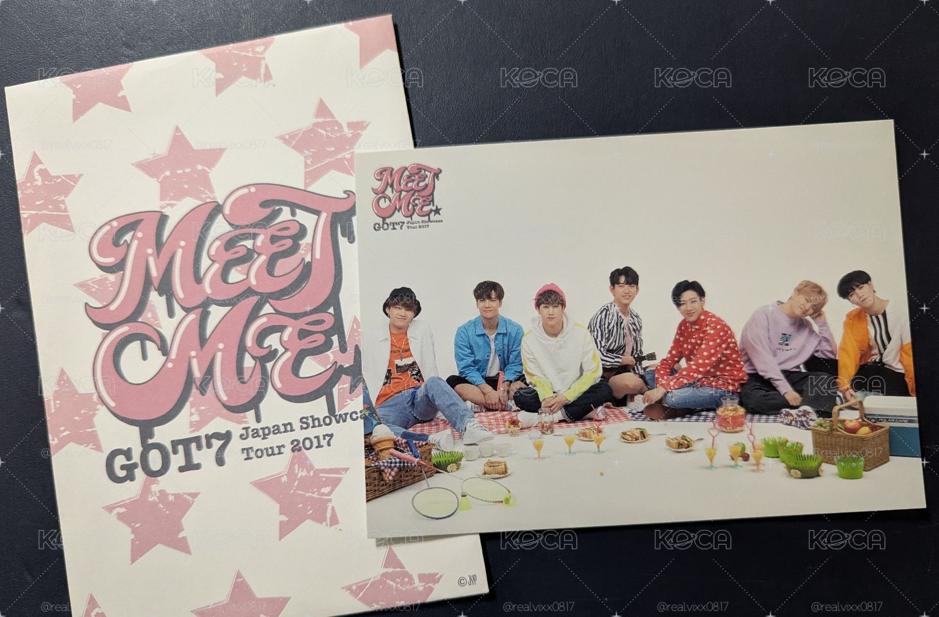 Got7 2017 日本showcase MEET ME 隨機卡