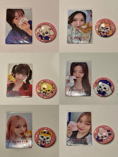 MINIVE SCHOOL - 台灣快閃滿額卡 + 徽章