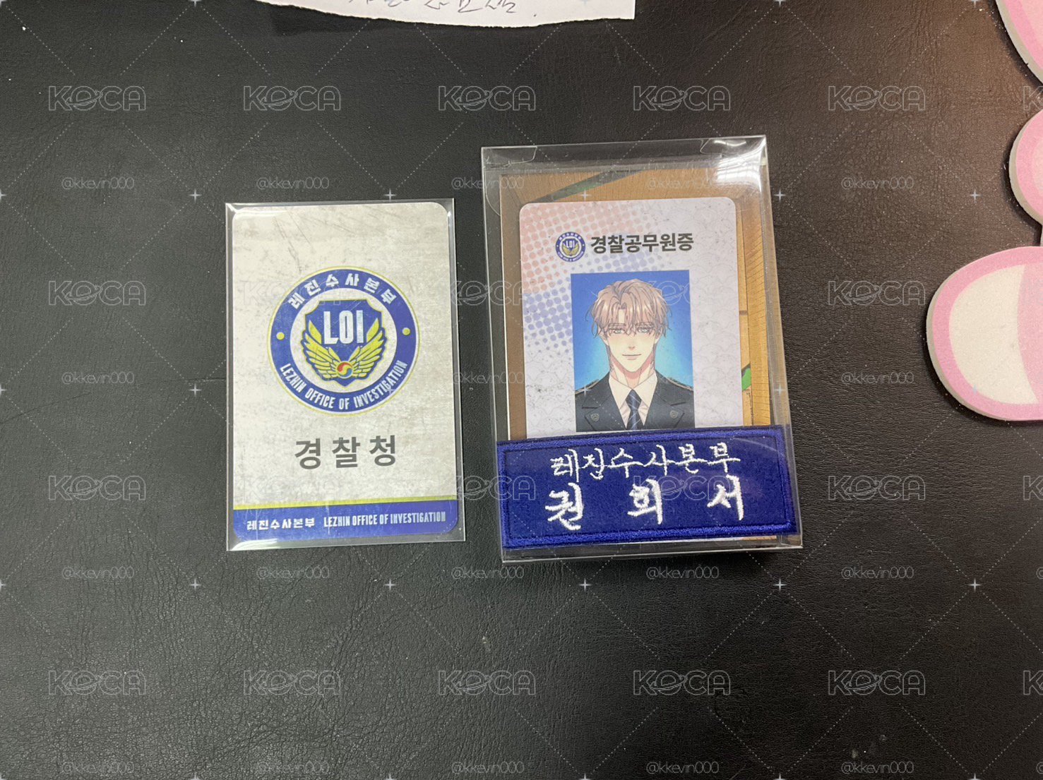 熙書警察證件卡+胸針（贈年曆總卡）