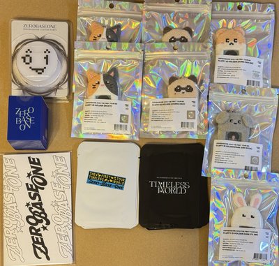 ZB1 一巡 Timeless World 周邊 MD 全新未拆