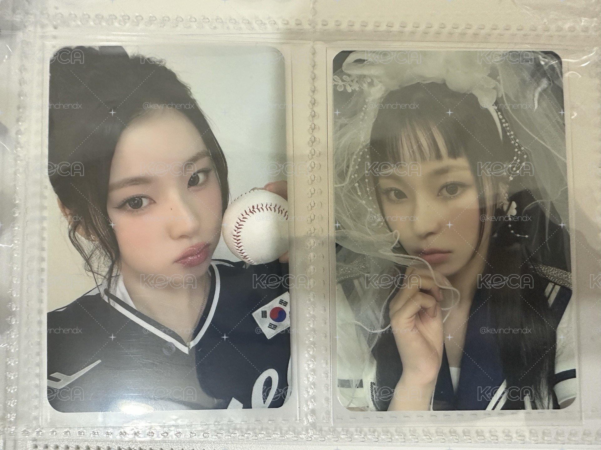 NMIXX 圭珍棒球+婚紗卡
