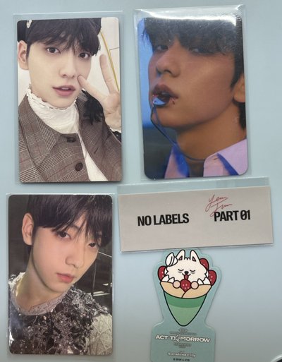 TXT 彬卡+竣貼紙