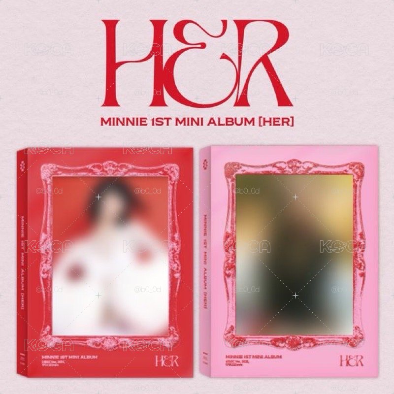 ＊限量特價＊一套兩版＊ MINNIE 迷你一輯《HER》全新未拆 無海報 