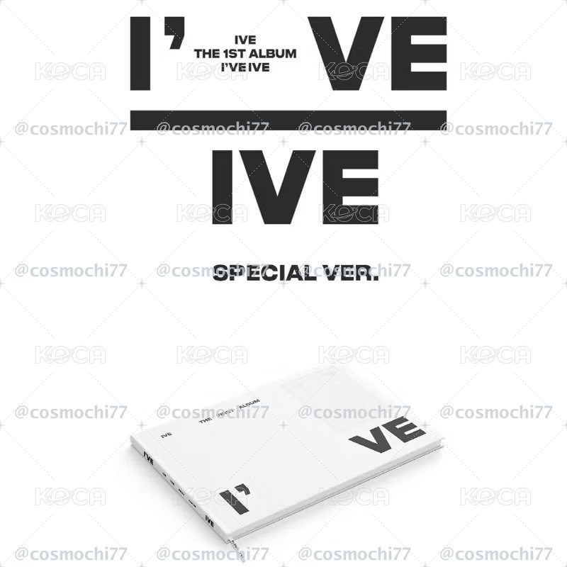  IVE - VOL.1 [I'VE IVE] 限量版 特別版 正規一輯全專（含安狗狗小卡）